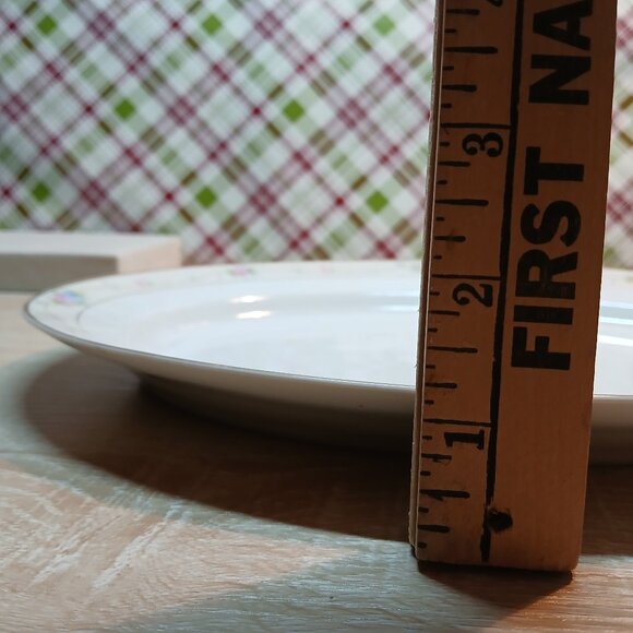 Vintage Anitque Noritake Marguerite Hand Painted Nippon Ceramic Oval Platter 11" - Picture 6 of 17